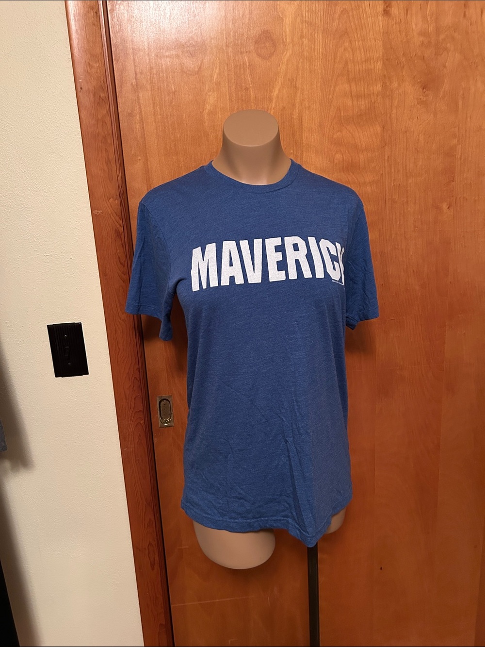 HOMAGE Royal Blue MAVERICK Short Sleeve Graphic Tee